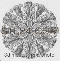 Розетки (ROSETTE_1632 -  | 3D model 3DSMAX / OBJ / STL) 3D модель для ЧПУ станка